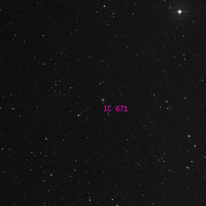 DSS image of IC 671