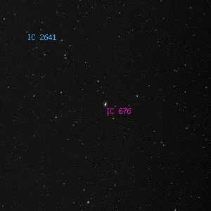 DSS image of IC 676