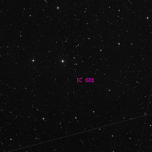 DSS image of IC 681