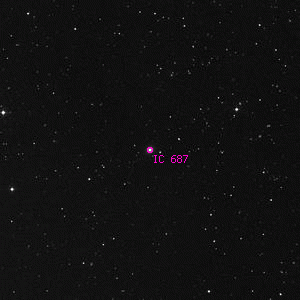 DSS image of IC 687