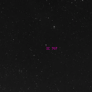DSS image of IC 707