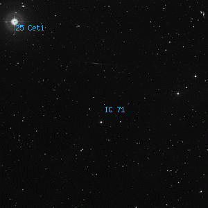 DSS image of IC 71