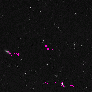 DSS image of IC 722