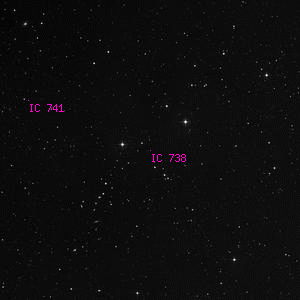 DSS image of IC 738