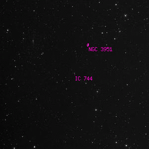 DSS image of IC 744