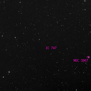 DSS image of IC 747