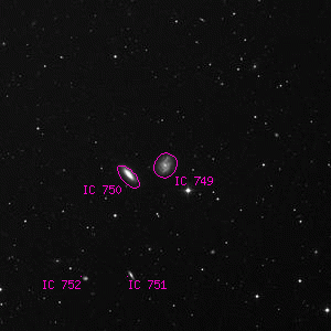 DSS image of IC 749
