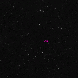 DSS image of IC 754