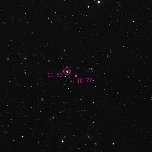 DSS image of IC 77