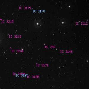 DSS image of IC 780
