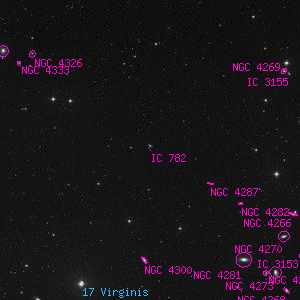 DSS image of IC 782