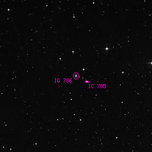 DSS image of IC 786