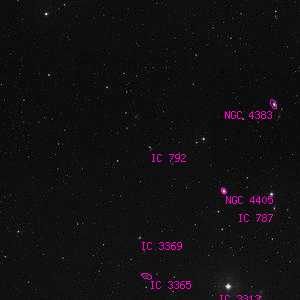 DSS image of IC 792