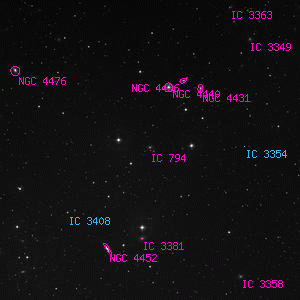 DSS image of IC 794