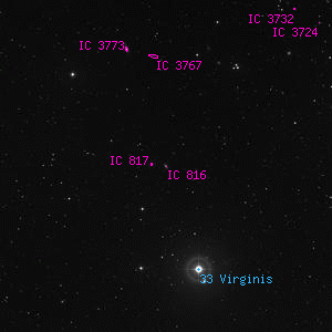 DSS image of IC 816