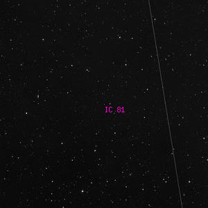 DSS image of IC 81