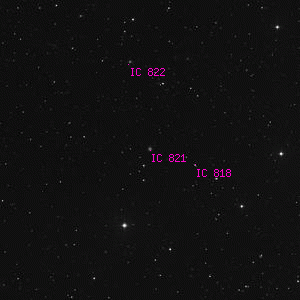 DSS image of IC 821