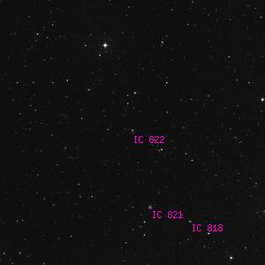 DSS image of IC 822