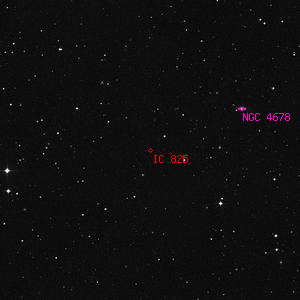 DSS image of IC 825