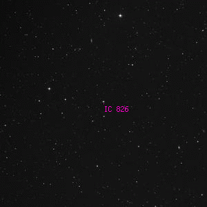 DSS image of IC 826