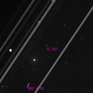 DSS image of IC 827