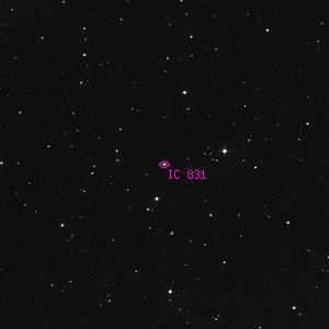 DSS image of IC 831