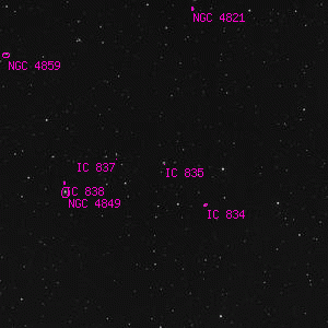 DSS image of IC 835