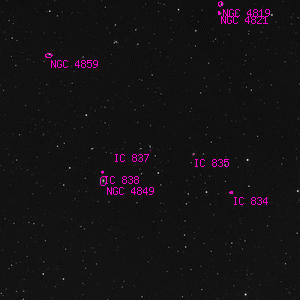 DSS image of IC 837