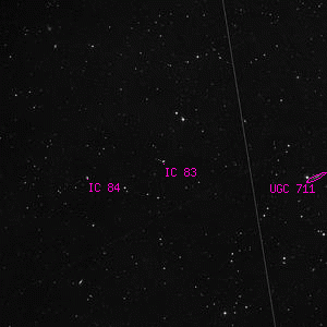 DSS image of IC 83