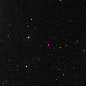 DSS image of IC 840