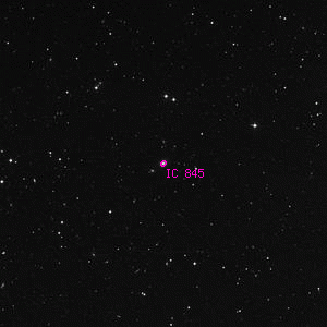 DSS image of IC 845