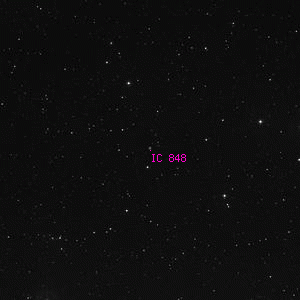 DSS image of IC 848