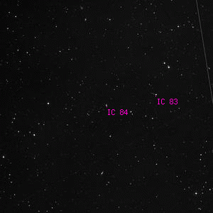 DSS image of IC 84
