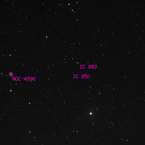 DSS image of IC 850