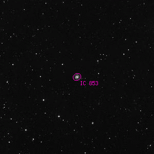 DSS image of IC 853