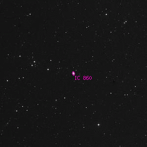 DSS image of IC 860