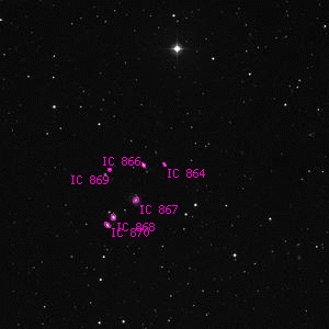 DSS image of IC 864