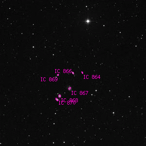 DSS image of IC 866