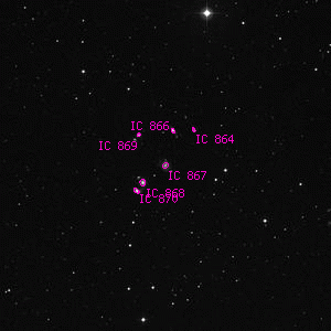 DSS image of IC 867