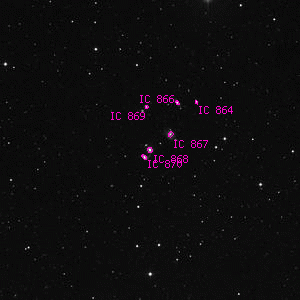 DSS image of IC 868