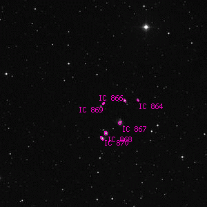 DSS image of IC 869