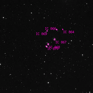DSS image of IC 870