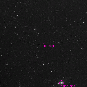 DSS image of IC 874