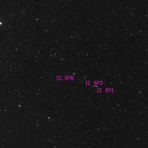 DSS image of IC 876