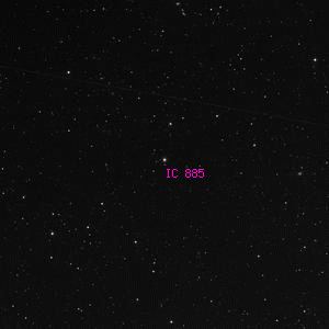 DSS image of IC 885