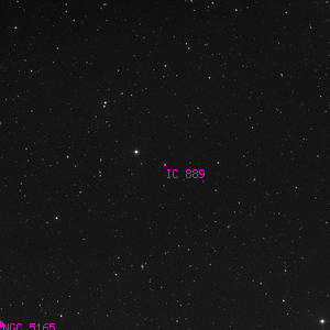 DSS image of IC 889