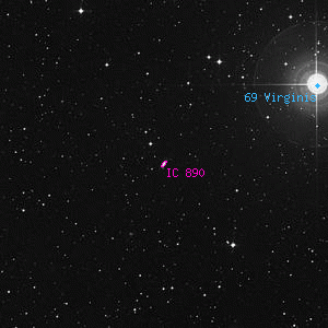 DSS image of IC 890