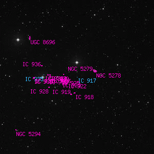 DSS image of IC 917