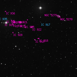 DSS image of IC 918