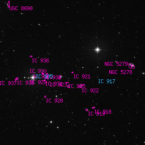 DSS image of IC 921